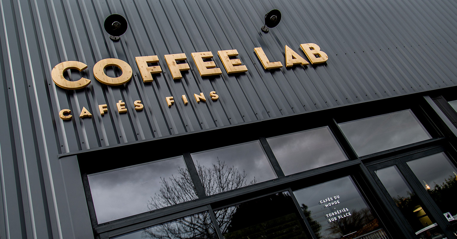 Les supports de communications réalisés pour Coffee Lab