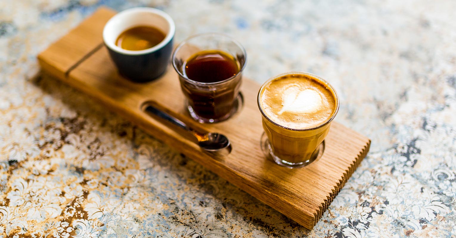 Les supports de communications réalisés pour Coffee Lab