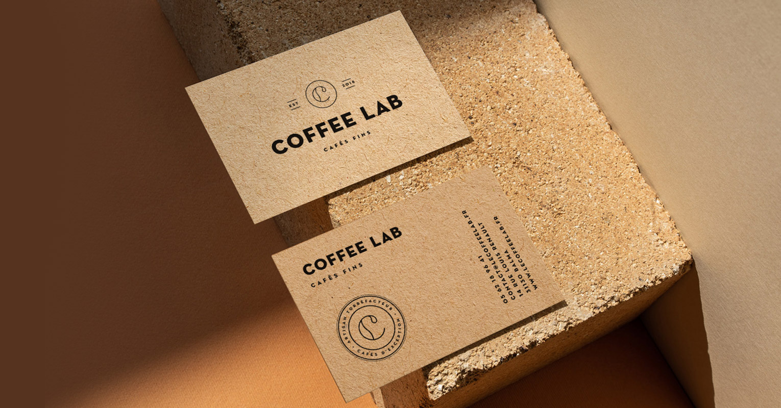 Les supports de communications réalisés pour Coffee Lab