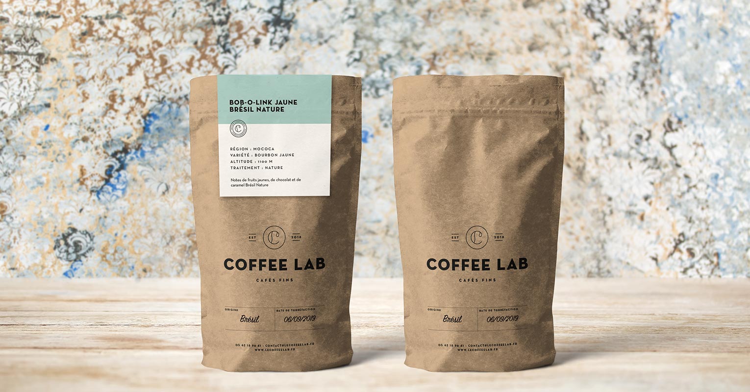 Les supports de communications réalisés pour Coffee Lab