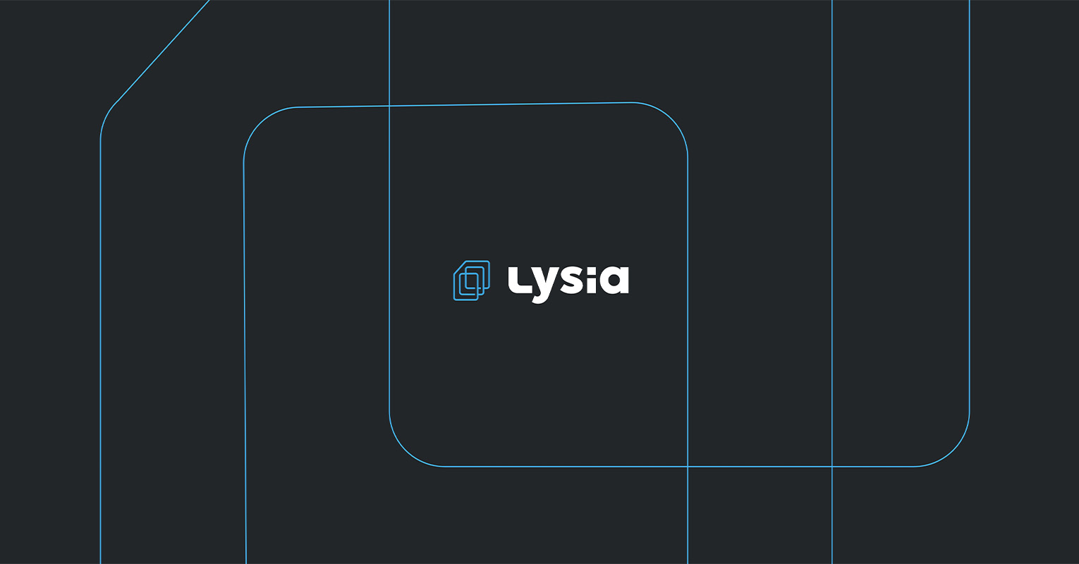 Les supports de communications réalisés pour Lysia